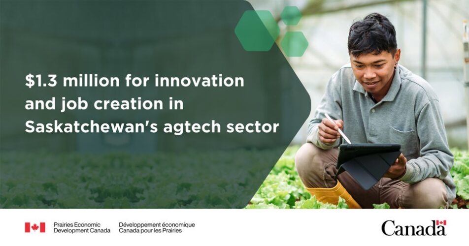 Canada announces $900,000 investment in Agtech Accelerator - Greenhouse ...